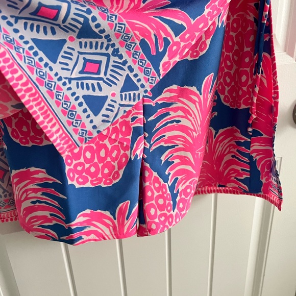 NWOT LILLY PULITZER PINEAPPLE ROMPER - Picture 2 of 6
